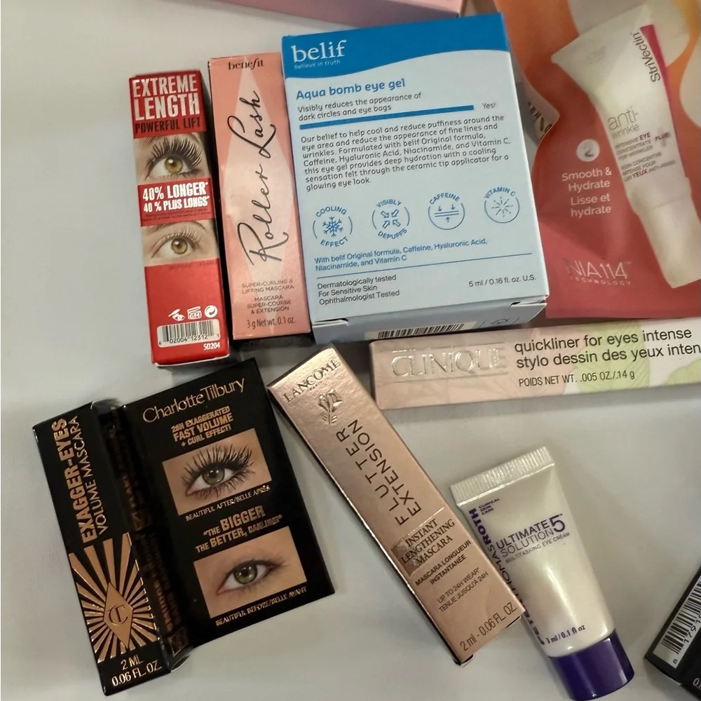 Too faced NWT Assorted Eye & Brow Beauty Lot all brand new